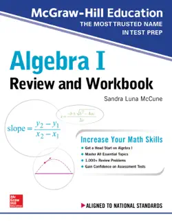 mcgraw-hill education algebra i review and workbook book cover image