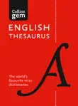 Collins GEM English Thesaurus synopsis, comments