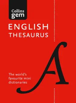 collins gem english thesaurus book cover image