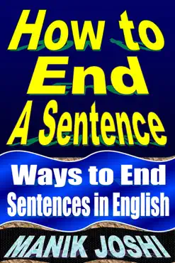 how to end a sentence: ways to end sentences in english book cover image