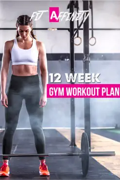 12 week gym workout plan book cover image