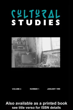 cultural studies imagen de la portada del libro