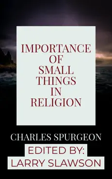 importance of small things in religion book cover image