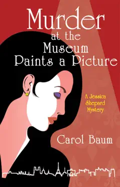 murder at the museum paints a picture book cover image