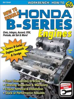how to rebuild honda b-series engines book cover image
