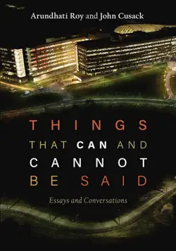 things that can and cannot be said imagen de la portada del libro