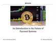 An Introduction to the Future of Payment Systems synopsis, comments