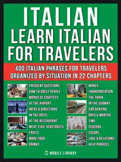 italian - learn italian for travelers book cover image