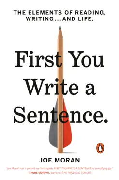 first you write a sentence book cover image
