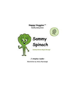 sammy spinach storybook 5 book cover image
