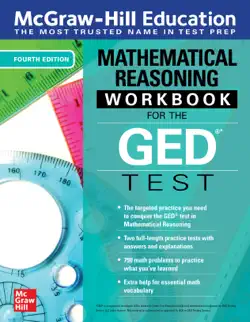 mcgraw-hill education mathematical reasoning workbook for the ged test, fourth edition book cover image