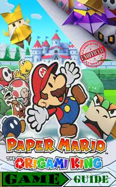 paper mario origami king game guide book cover image