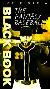 the fantasy baseball black book 2021 book cover image