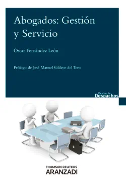 abogados: gestión y servicio imagen de la portada del libro