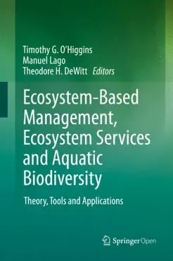 ecosystem-based management, ecosystem services and aquatic biodiversity book cover image