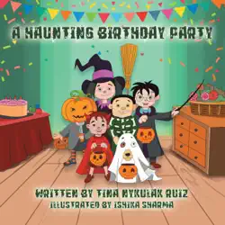 a haunting birthday party book cover image