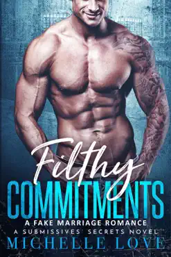 filthy commitments: a fake marriage romance book cover image
