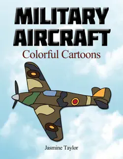 military aircraft colorful cartoons book cover image