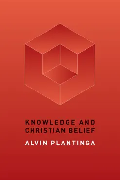 knowledge and christian belief book cover image