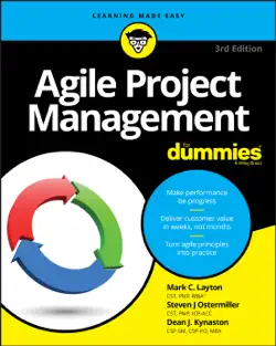 agile project management for dummies book cover image