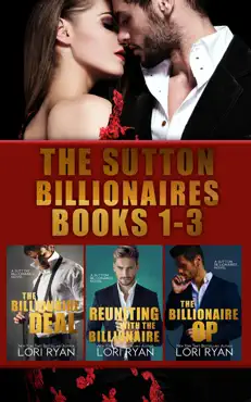 the sutton billionaires books 1-3 book cover image