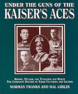 under the guns of the kaiser's aces imagen de la portada del libro