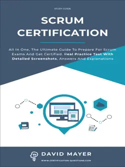 scrum certification book cover image
