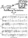 Aria Goldberg Variations BWV 988 Easiest Piano Sheet Music synopsis, comments