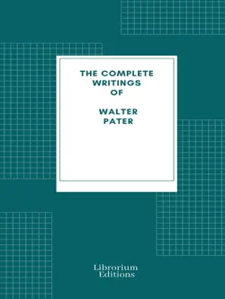 complete writings of walter pater book cover image