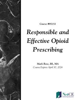 responsible and effective opioid prescribing book cover image