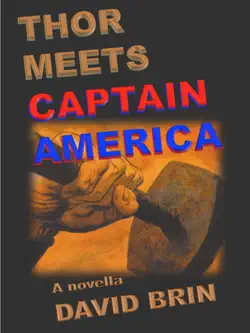 thor meets captain america book cover image