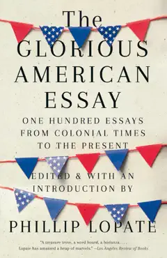 the glorious american essay book cover image