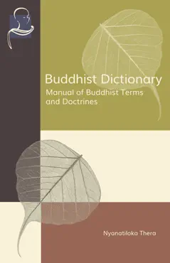 buddhist dictionary book cover image