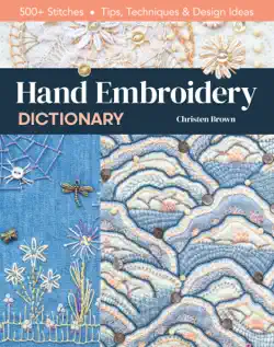 hand embroidery dictionary book cover image