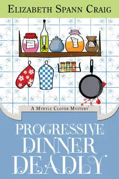 progressive dinner deadly book cover image