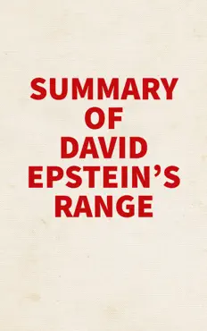 summary of david epstein's range book cover image