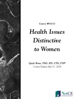 health issues distinctive to women book cover image