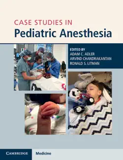 case studies in pediatric anesthesia book cover image
