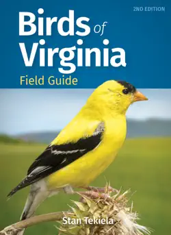 birds of virginia field guide book cover image