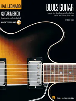 hal leonard guitar method - blues guitar book cover image