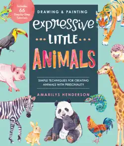 drawing and painting expressive little animals book cover image