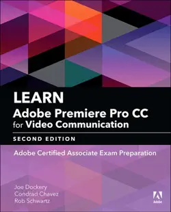 learn adobe premiere pro cc for video communication book cover image