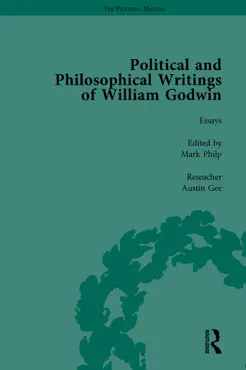 the political and philosophical writings of william godwin vol 6 book cover image
