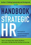 Handbook for Strategic HR - Section 4 synopsis, comments