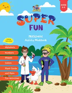 super fun preschool activity workbook 3-5 book cover image
