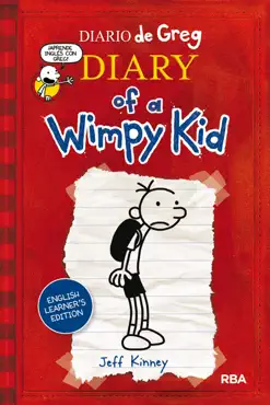 diario de greg [english learner's edition] 1 - diary of a wimpy kid book cover image