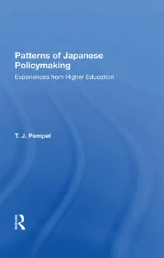 patterns of japanese policy making book cover image