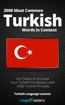 2000 most common turkish words in context book cover image