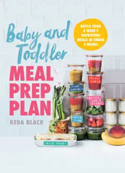 baby and toddler meal prep plan book cover image