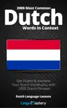 2000 Most Common Dutch Words in Context synopsis, comments
